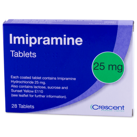 Tofranil 25 mg tablet